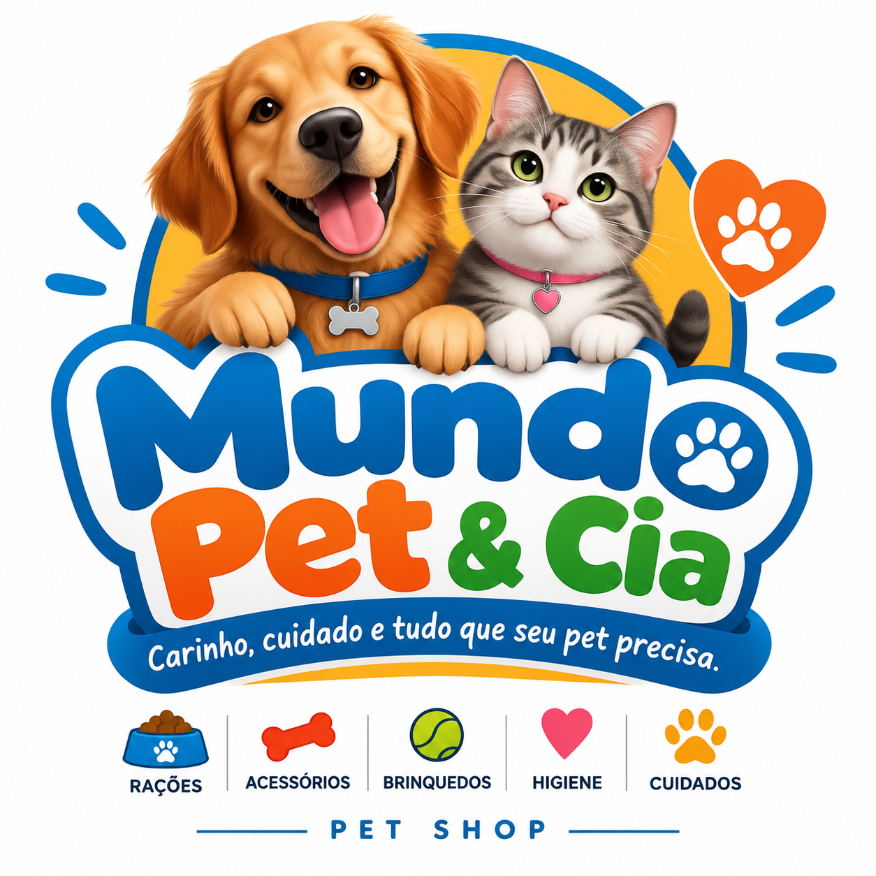 Logo Pet Shop Modelo